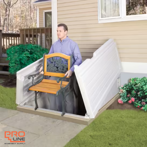 BILCO Ultra Series Polyethylene Basement Door