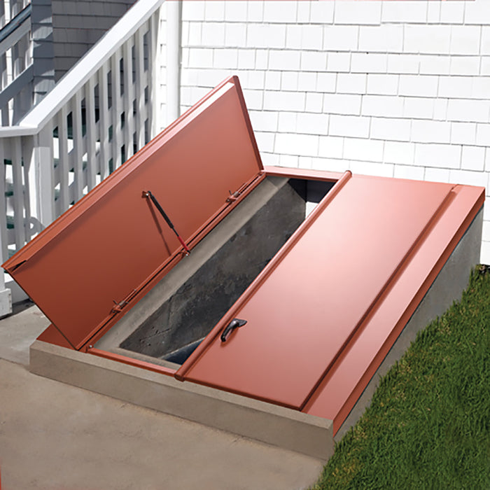 BILCO Size BR-1 Sloped Wall Steel Cellar Door - Primer Finish